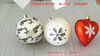 color glass christmas decor ball