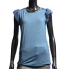 2012 Chiffon Lace short sleeve O-neck T-Shirt