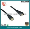 High quality 24k gold-plated Micro HDMI extension Cable support 1080P,3D,Ethernet