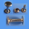 custom brass garment rivet