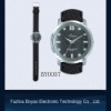 2012 black quartz watch for promotion