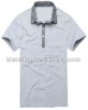 100% cotton plain mens short sleeve polo shirt