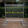 Galvanized /PVC Coated Temporary Construction Chain Link Fence (manufacturer)