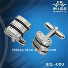 New IP Plated Stainless Steel Cuff Links SCL-006