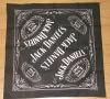 Cotton Polyester Printed Bandana handkerchief hanky for whiskey promotion and advertising