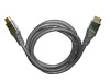 Pearl grey color HDMI cable Metal