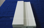 white primed flat door jamb