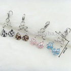 Fashion alloy charms with enamelling, pendant, fashion jewellery