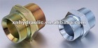 1B BSP MALE DOUBLE USE FOR 60 degree SEAT OR BONDED SEAL Hydraulic din standard pipe fitting