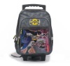 clean children school bag backpack stocks brand name with trolley high quality