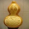 Hand carved gourd