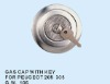 Gas cap with key for peugeot 205, 305, GM. 106