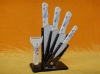 6 pieces Ceramic Knife set with Porcelain handle