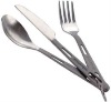 titanium fork & knife spoon