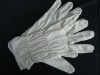 silvery microfiber cleaning gloves