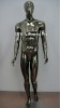 Electroplate Abstract Male Display Clothes Mannequin