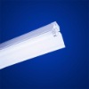 Single-tube T5 fixture with cover