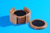 bamboo coaster set