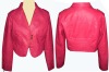 fashion ladies pu jacket