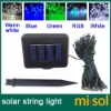 100 LED green Solar Fairy string Lights for Garden Party Christmas