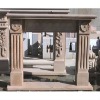 2012 Sandstone fireplace mantels