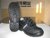 split leather steel toe industrial safety shoes