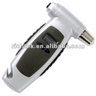 4 IN 1 standard digital tire gauge(RCG-T04, CE/ ROHS approved, emergency hammer, pocket torch, strap cutter)