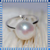 simple and elegant freshwater pearl ring designs