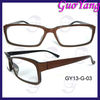 New arrival 2013 plastic reading glasses for men optical frame