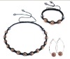 fashion costume shamballa jewelry sets 2012