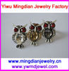 hot selling dazzling owl ring adjustable metal band BS-968