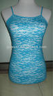 2012 new fashion lace tops,seamless tank ttop