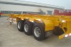 3 axles container chassis semi trailer made in china