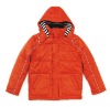 Boy's 100%Polyester jacket with padding inside