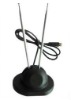 Indoor UHF VHF Rabbit Ear TV Antenna