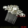 fashion crystal hair comb