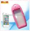 Waterproof Silicone fashion black durable phone case