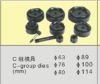 C set of round punching dies