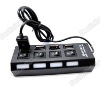 4 Port USB 2.0 HUB with Switch