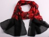 Lady's fashion silk scarf