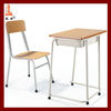 Cheap school furniture single student desk and chair,children desk and chair