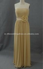 AE9017 high quality off shoulder chiffon prom dresses made in china