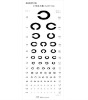 C ring visual acuity chart