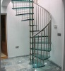 High Quality Popular Style Glass Spiral Staircase 9002-28