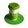 fashionable silicone cup coaster