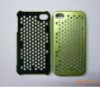 Factory Price Mesh Aluminum built flannel Cell Phone Case for iphone 4G