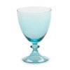 Luna Water Glass, Blue Water Glass Set of 4 Pieces