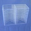 clear acrylic CD rack/holder