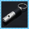 DKMK0834 silver metal whistle key chain