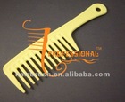 Plastic hair comb